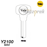 Bytový 056 - surový mosazný klíč - Yale Y2100 MAX Original
